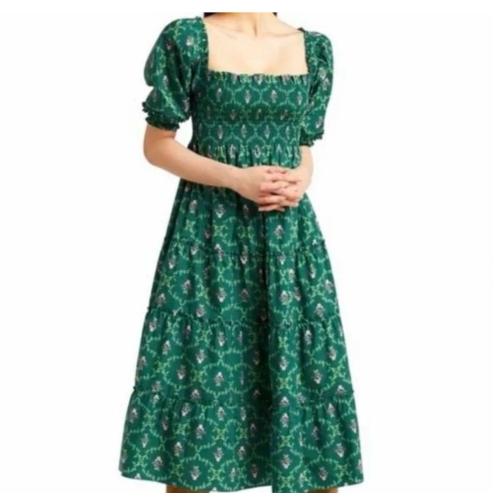 Hill House Green Nap Dress - S